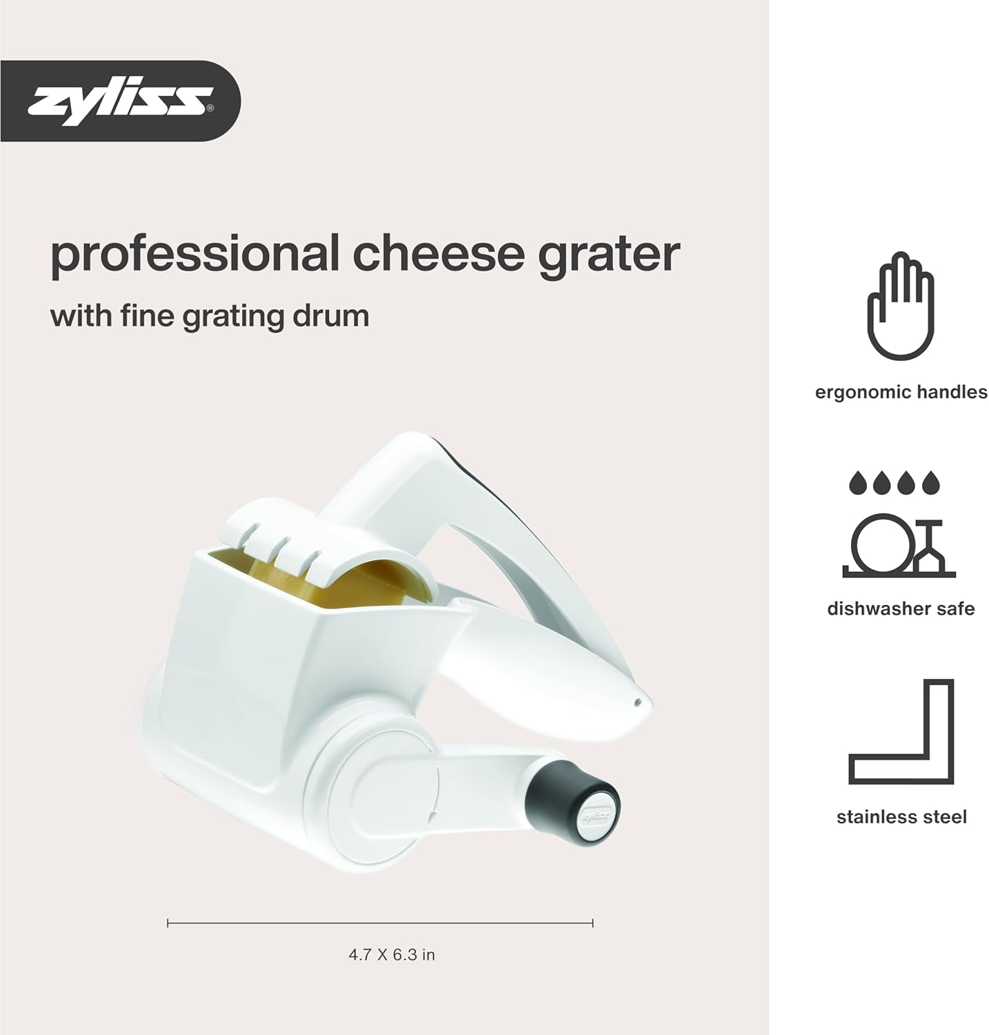 classic-rotary-grater-nsf-certified-restaurant-cheese-grater-handheld-rotary-grater-for-cheese-grate-vegetables-chocolate-and-nuts-compact-and-easy-to-disassemble