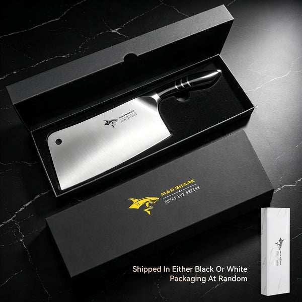 7.5 Inch Meat Cleaver with German Military Grade Composite Steel6