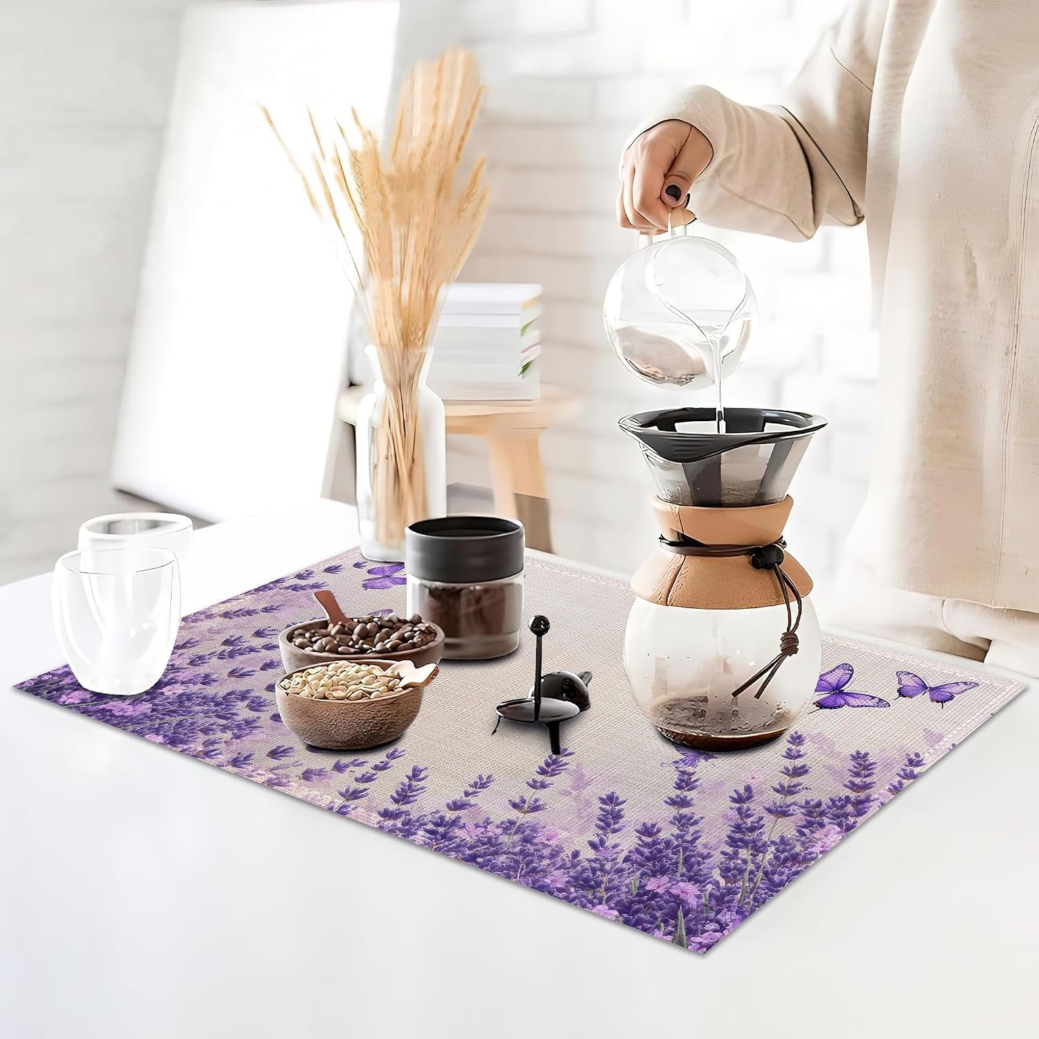 6-pcs-placemats-lavender-butterfly-placemat-purple-table-mats-washable-recyclable-table-placemats-for-indoor-outdoor-heat-resistant-kitchen-dining-12x18