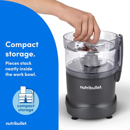 Nutribullet Limitless Food Processor Gunmetal Gray8