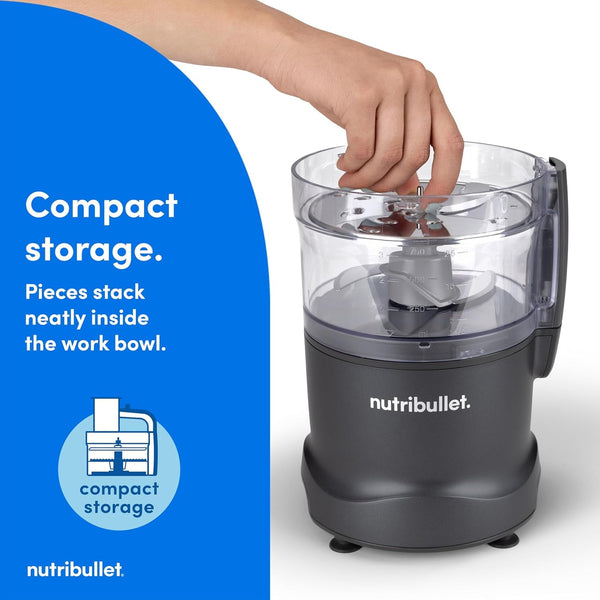 Nutribullet Limitless Food Processor Gunmetal Gray8