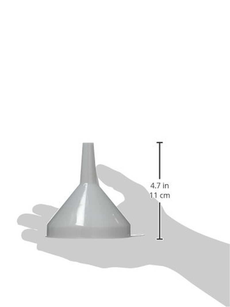 4-1-4-white-plastic-commercial-funnel-precision-transfer-lightweight-design-restaurant-service