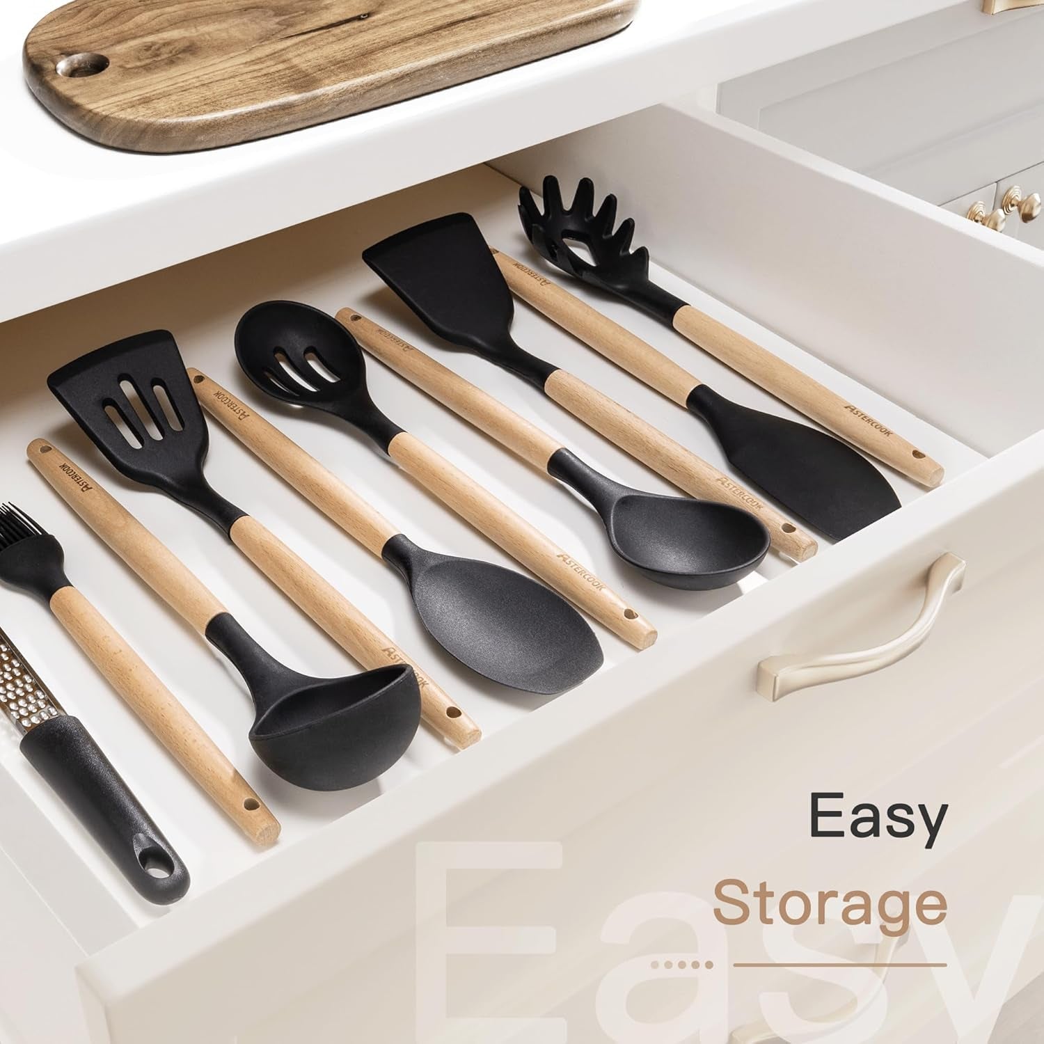 39-pcs-kitchen-utensils-set-silicone-cooking-utensil-sets-with-wooden-handle-446-f-heat-resistant-food-grade-spatula-set-bpa-free-kitchen-gadgets-tools-set-spoons-for-nonstick-cookware