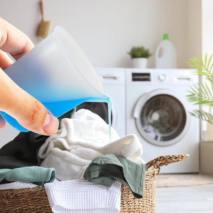 4PCS Silicone Laundry Detergent Cup Holder Laundry Detergent Dispenser Cups4