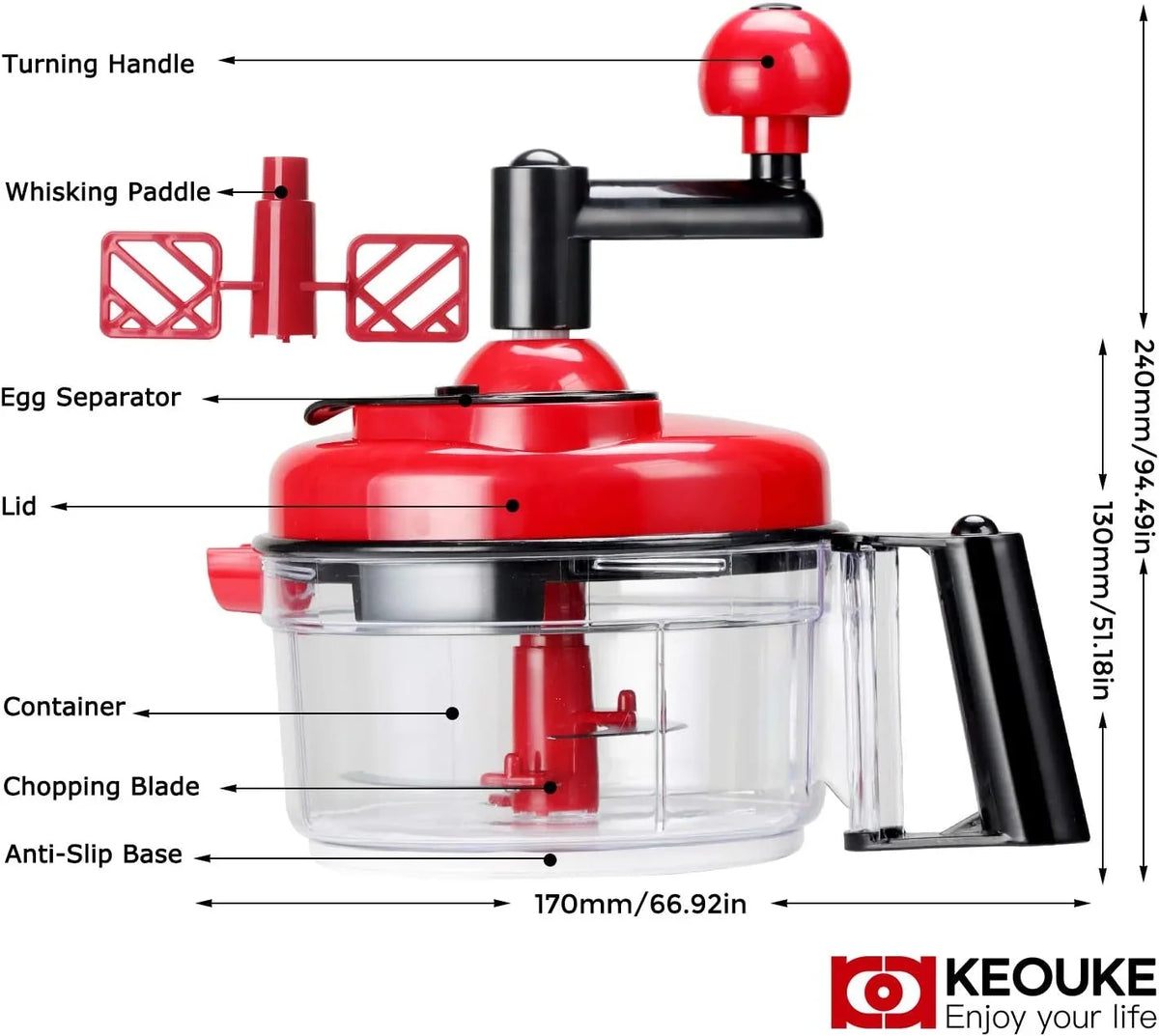hand-crank-food-chopper-red-manual-food-processor-with-egg-separator-labor-saving-easy-to-clean-large-vegetable-mixer-blender-for-onion-garlic-salad-salsa-nuts-meat-fruit-etc