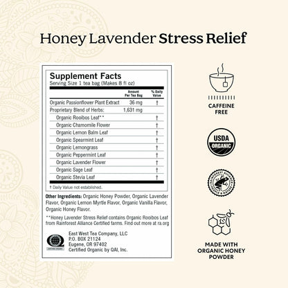 Relaxation and Stress Relief Variety Pack, 16 Tea Bags (3 Pack) | Relaxing Sampler with Honey Lavender, Bedtime and Comforting Chamomile Blends to Help Your Body and Mind Unwind2