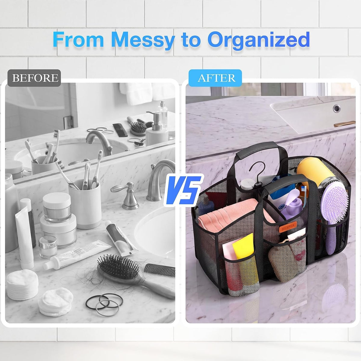 mesh-shower-caddy-for-college-dorm-with-hook-and-soft-handles