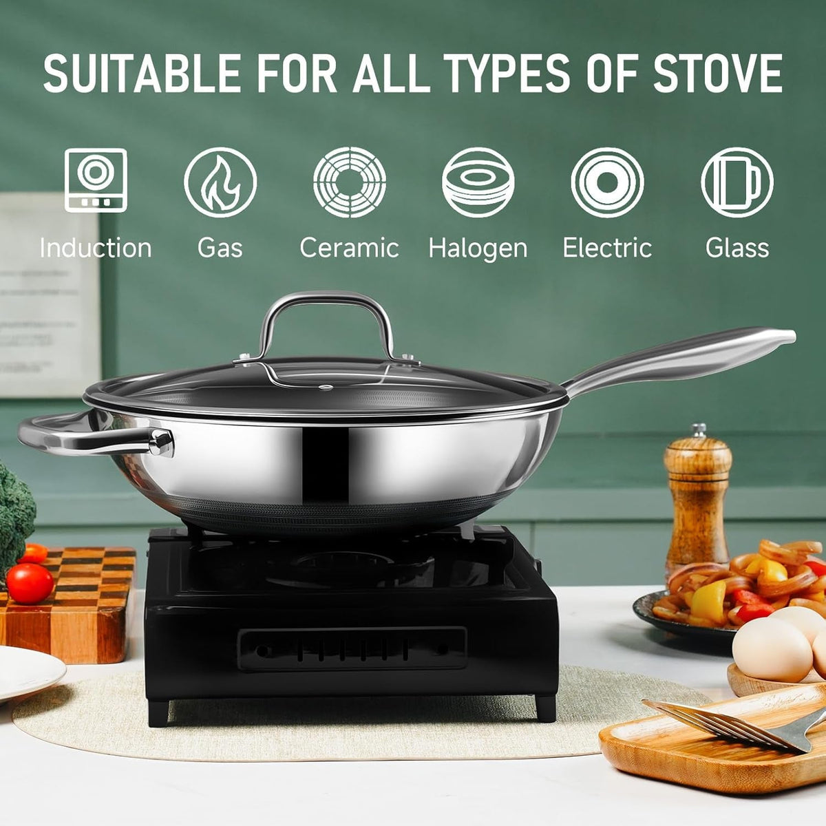 hybrid-12-inch-wok-with-steamer-nonstick-stainless-steel-woks-stir-fry-pans-with-lid-stay-cool-handle-pfoa-free-cookware-dishwasher-and-oven-safe-works-on-induction