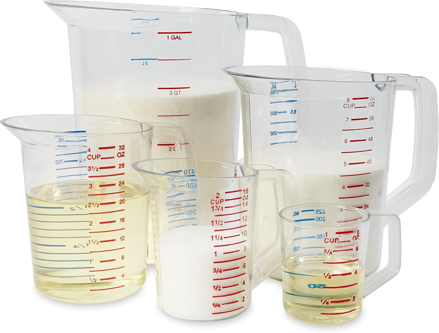 bouncer-clear-measuring-cup-1-cup-0-25-quart-clear-strong-food-grade-easy-read-for-liquid-dry-ingredients-for-home-professional-kitchen