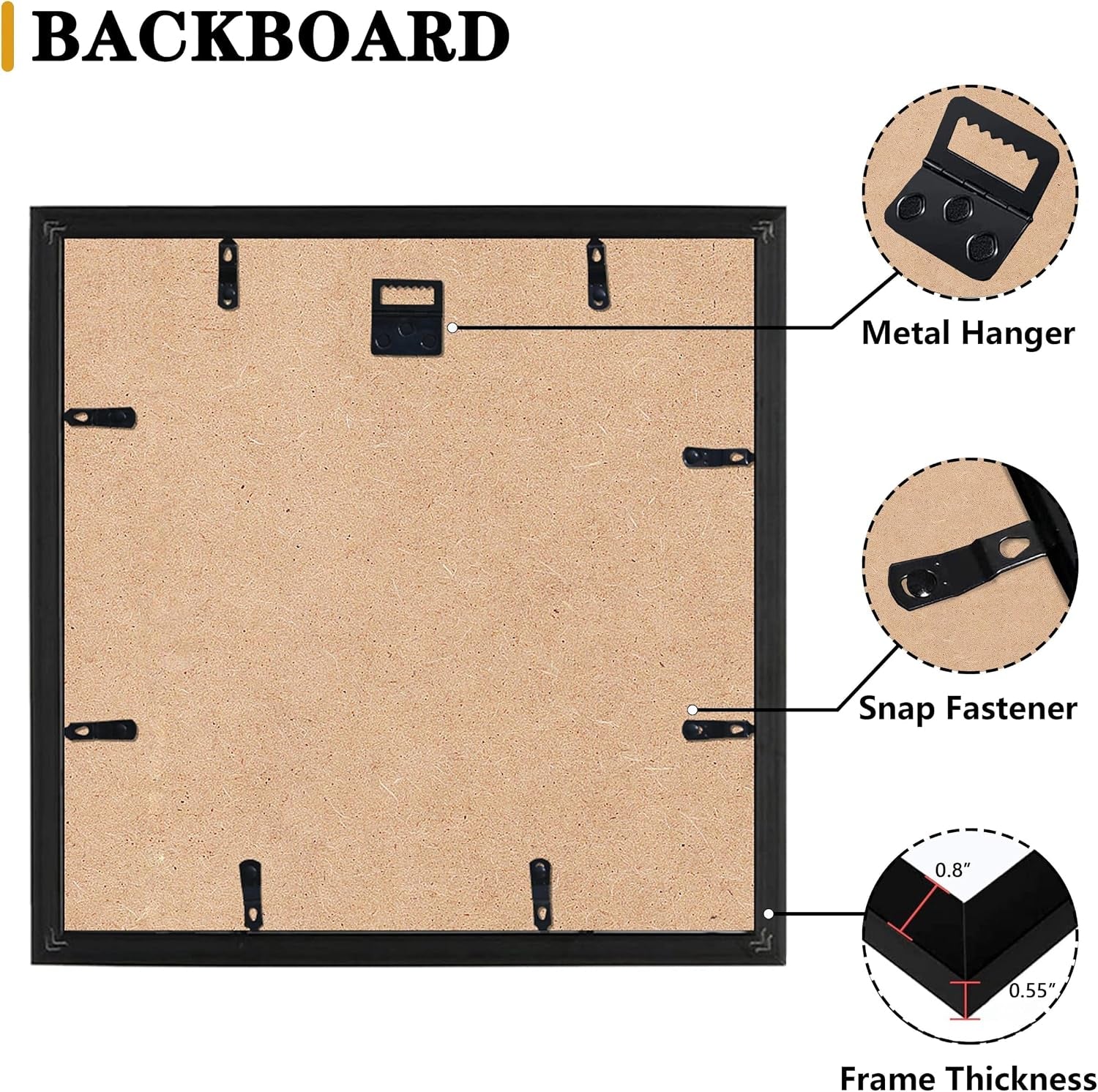 12x12-black-picture-frame-8x8-with-mat-set-of-9