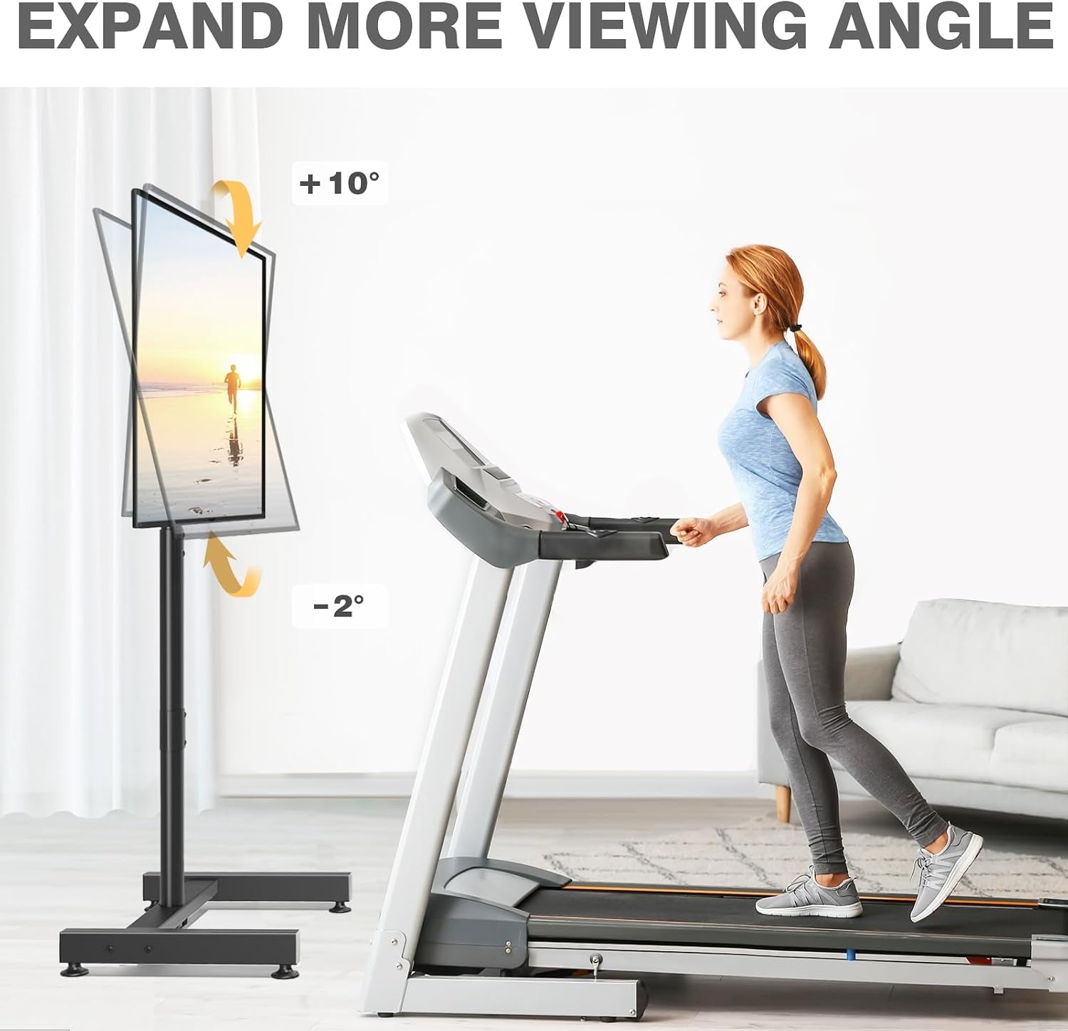 tv-floor-stand-for-13-50-inch-lcd-led-flat-curved-panel-screen-tvs-up-to-44-lbs-height-adjustable-tv-stand-mount-with-vesa-200x200-portable-tv-stand-for-bedroom-dorm-room-office-tilting-and-rotating-mount-portrait-to-landscape-height-adjustable-portable-tv-stand-for-bedroom-dorm-room-office