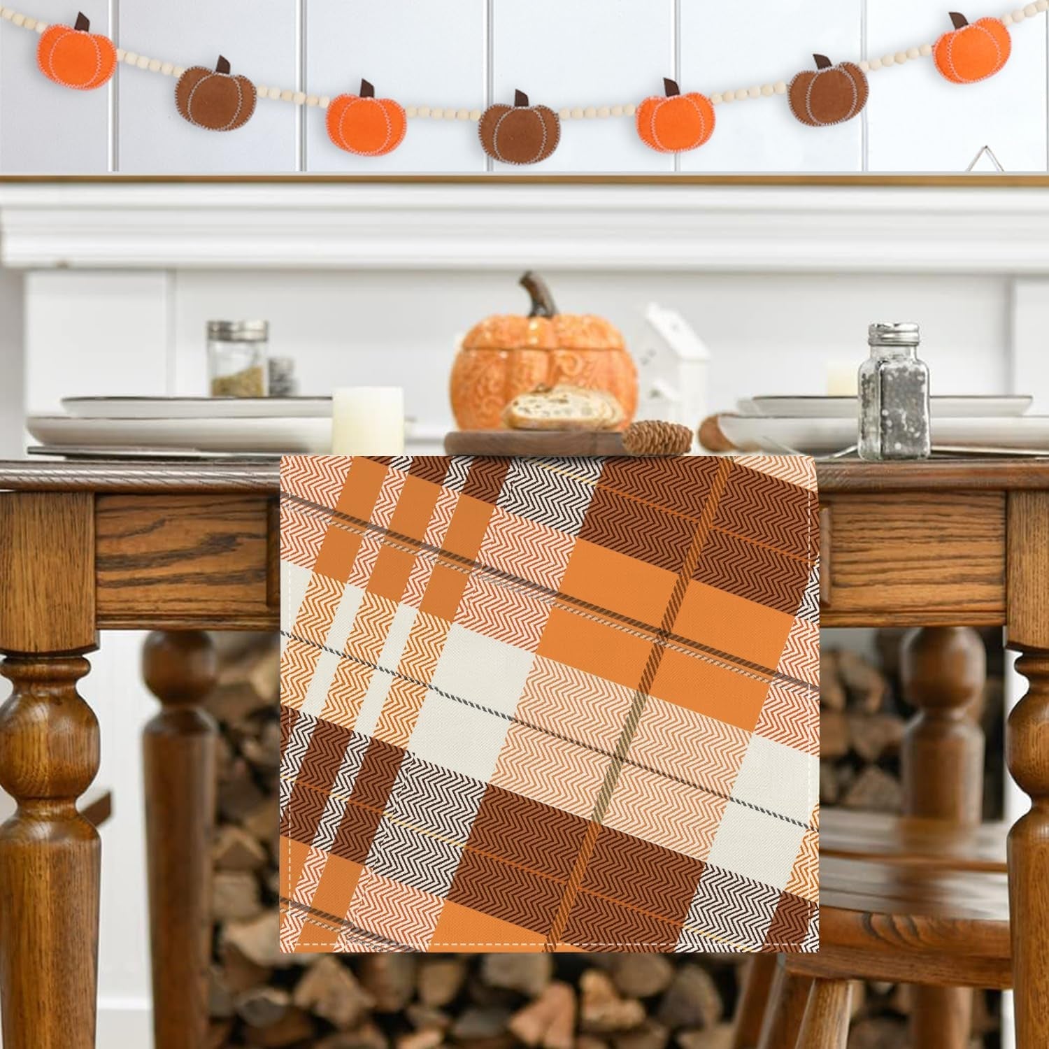 fall-table-runners-60-inches-long-kitchen-dining-plaid-decor-13x60