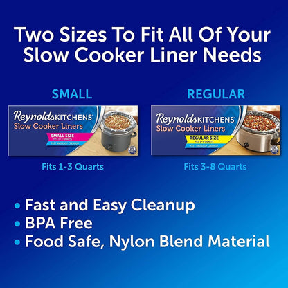 Kitchens Slow Cooker Liners, Regular (Fits 3-8 Quarts), 6 Count (Pack of 2)4