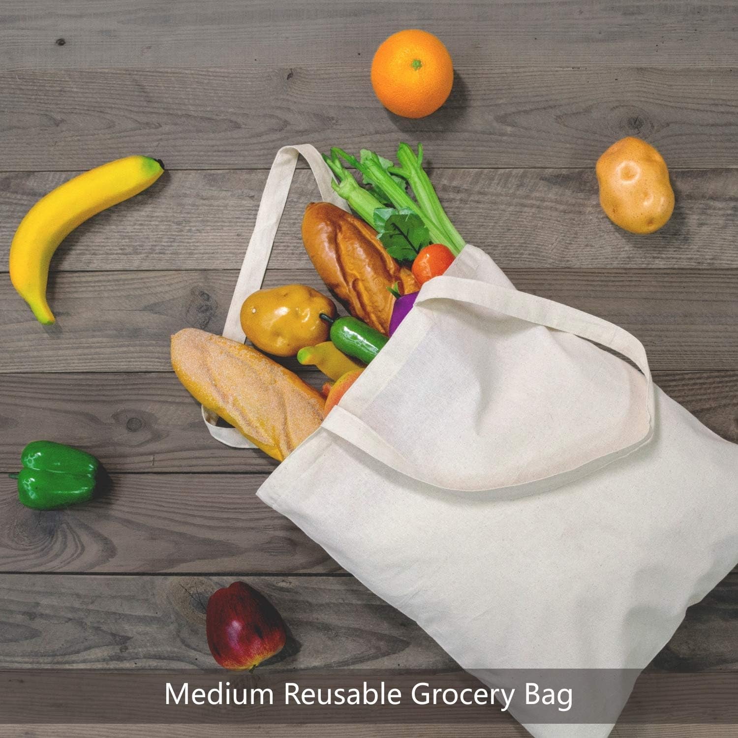 12-pack-economical-16x15-cotton-tote-bags-lightweight-medium-reusable-grocery-shopping-cloth-bags-suitable-for-diy-advertising-promotion-gift-activity