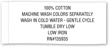 French Stripe Tabletop Collection Farmhouse Style Dining Table Linen Tablecloth, 60X84, Blue Chambray7