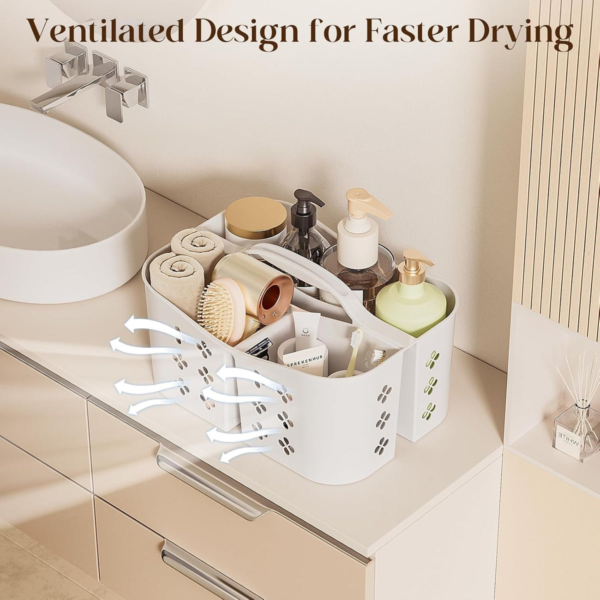 portable-shower-caddy-with-handle-large-capacity-shower-basket-organizer-quick-drain-bathroom-storage-tote-durable-plastic-shower-organizer-for-college-dorm-beach-gym-travel-essentials-white