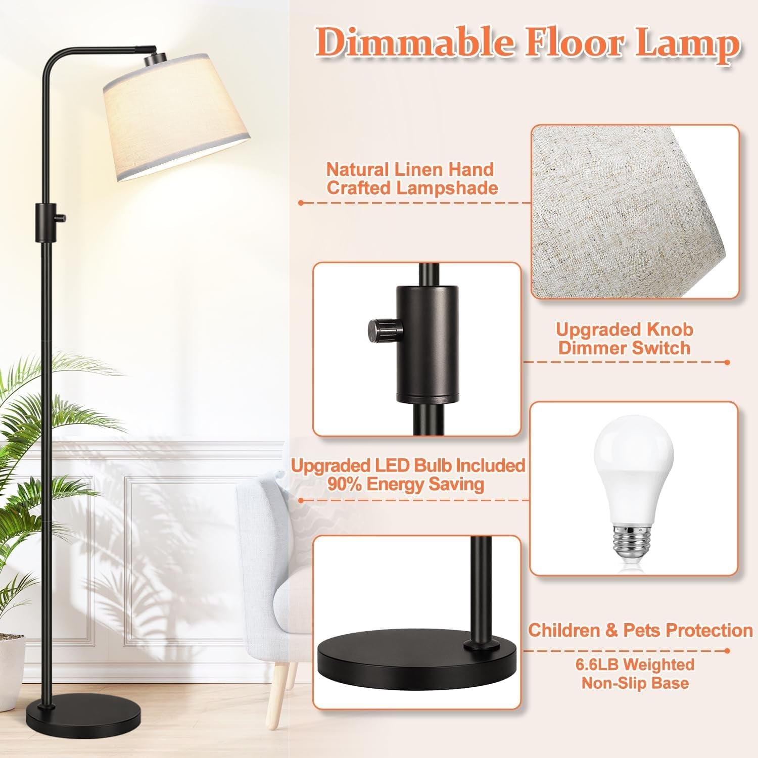 upgraded-dimmable-floor-lamp-1000-lumens-led-edison-bulb-included-arc-floor-lamps-for-living-room-modern-standing-lamp-with-linen-shade-tall-lamp-for-bedroom-office-dining-room-black