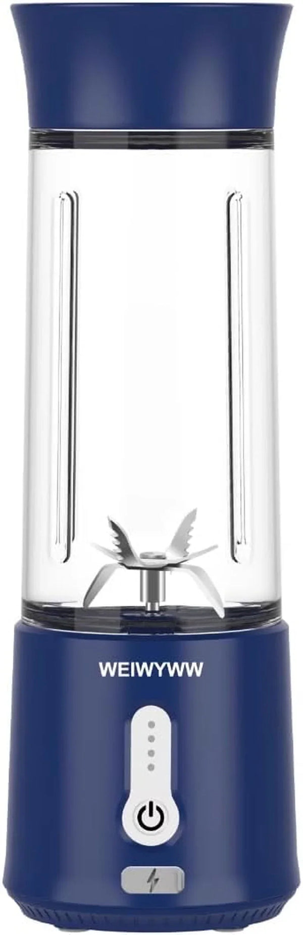 17Oz Portable USB Blender 150W Cordless Mini Smoothie Maker Lightweight, 10+ Blends, Travel/Gym/Office Use1