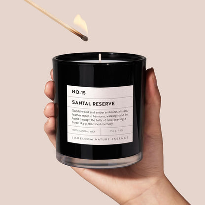 Santal Reserve Scented Candle 9Oz Soy Wax Candles for Home Scented6