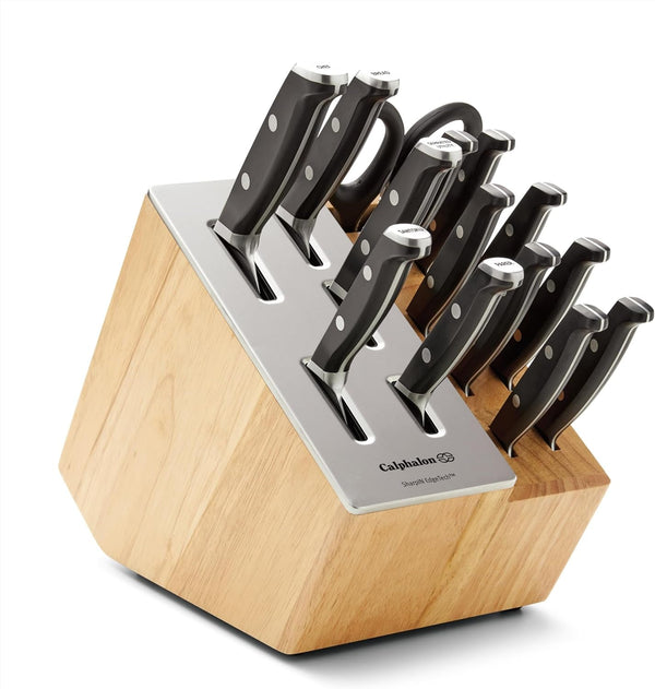 Premier by Calphalon® 15-Piece Knife Set with Sharpin™ Edgetech1
