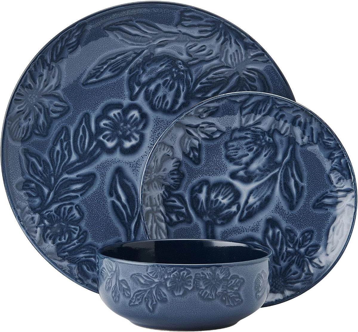 paltzgraff-garden-elegance-12-piece-floral-stoneware-dinnerware-plate-bowl-dish-set-service-for-4-blue