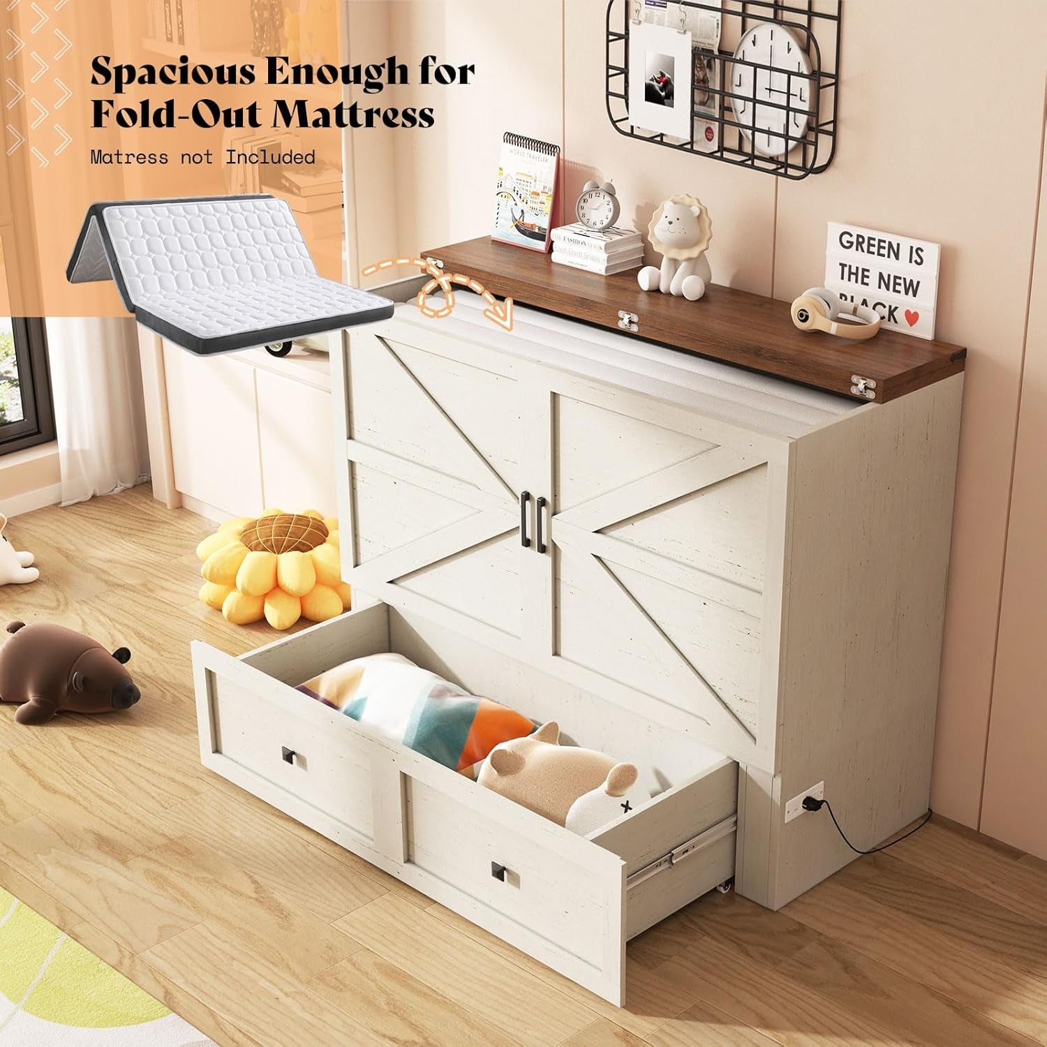 full-murphy-bed-with-storage-charging-station