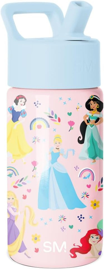 Simple Modern Disney Princess Kids Water Bottle & Toddler Cup | 14Oz1