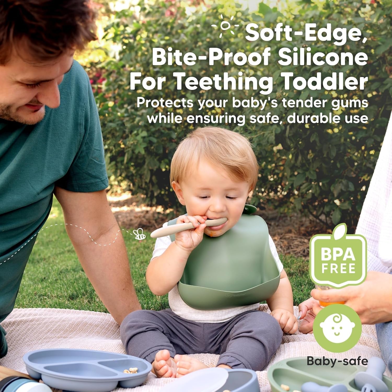 silicone-baby-spoons-self-feeding-6-12-months-3-pack-slate-large-scoop-baby-led-weaning-utensils-first-food-training-spoon-toddler-kids-eating-essential-dishwasher-safe-bpa-free