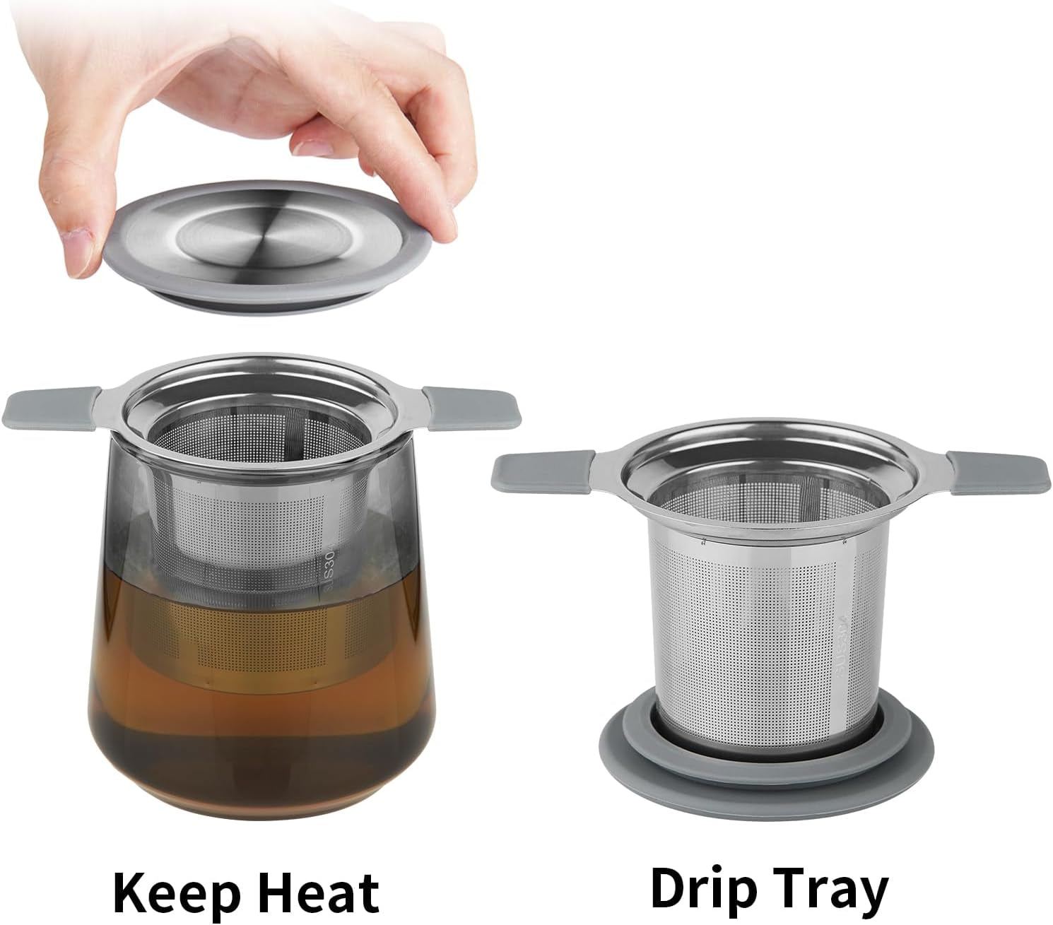 stainless-steel-fine-mesh-tea-infuser-for-loose-leaf-tea-heat-proof-handles-for-safe-grip-fits-teapots-mugs-cups-rust-resistant-easy-to-clean-versatile-tea-strainer-diffuser
