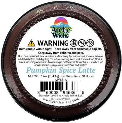 Pumpkin Spice Latte Candle, 9Oz Coconut Beeswax, Non-Toxic8