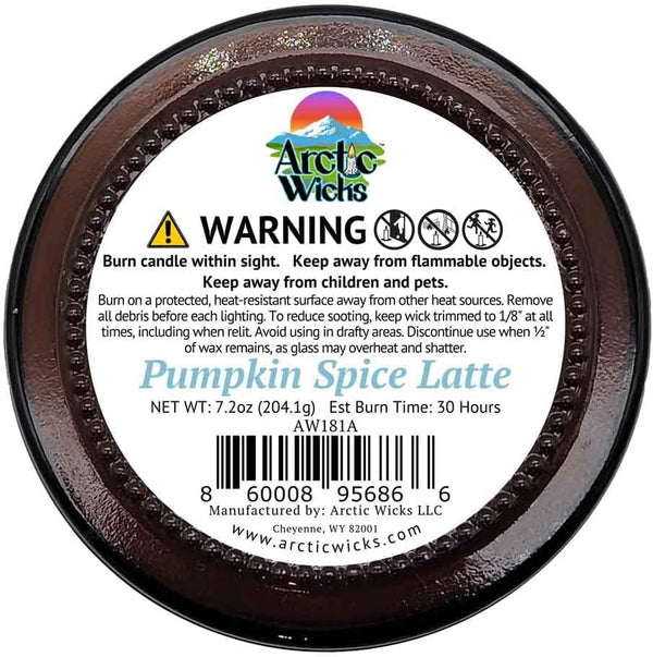Pumpkin Spice Latte Candle, 9Oz Coconut Beeswax, Non-Toxic8