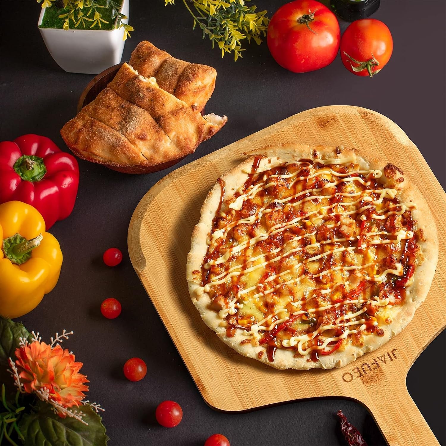 pizza-peel-12-inch-bamboo-pizza-paddle-spatula-wooden-pizza-cutting-board-for-cheese-bread-fruit-vegetables-multi-purpose-oven-accessories-for-baking-homemade