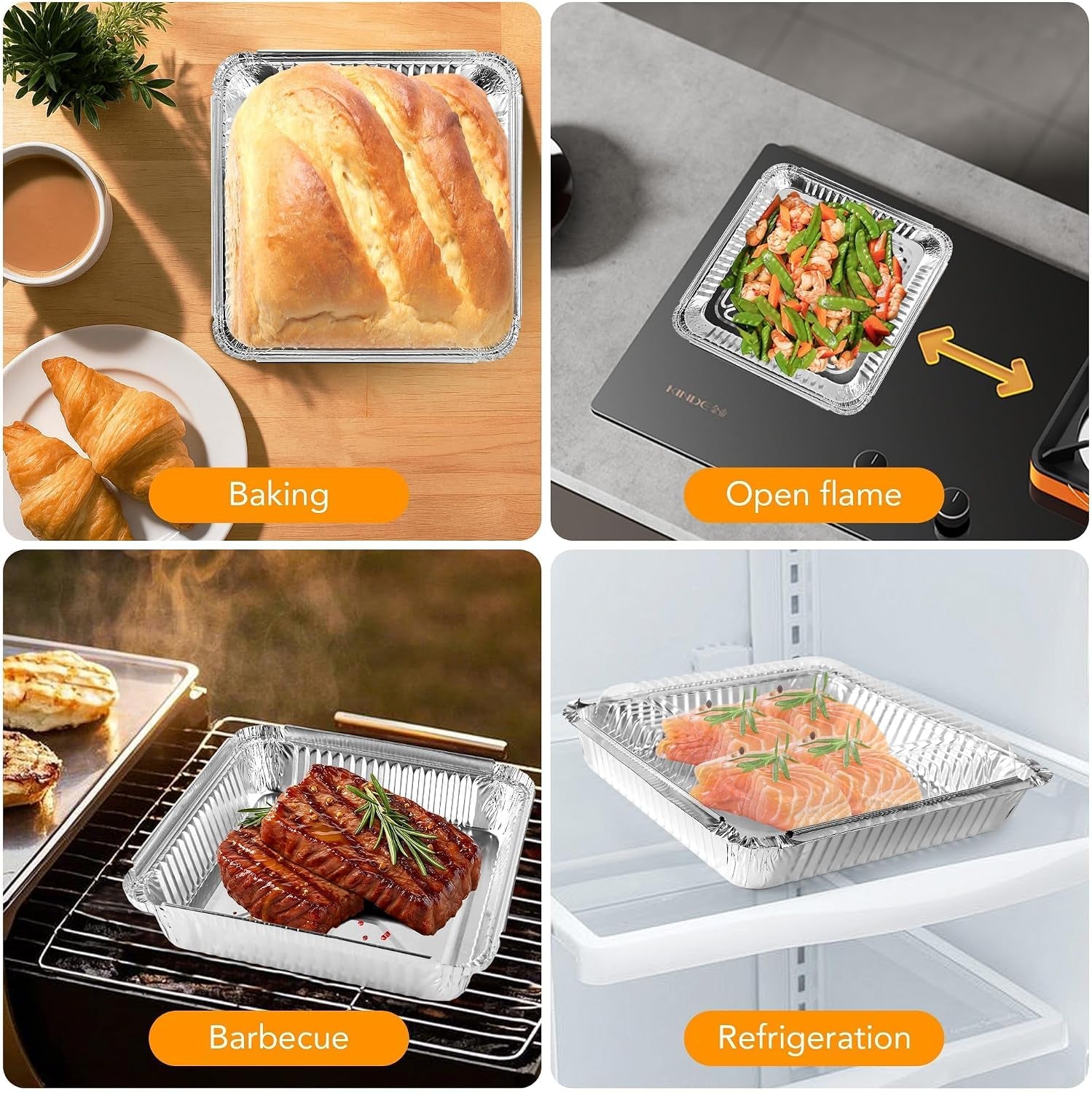 40-pack-8x8-inch-aluminum-pans-with-clear-plastic-lids-square-baking-cake-pans-foil-pans-with-lids-disposable-food-containers-great-for-cooking-heating-storing-prepping-food