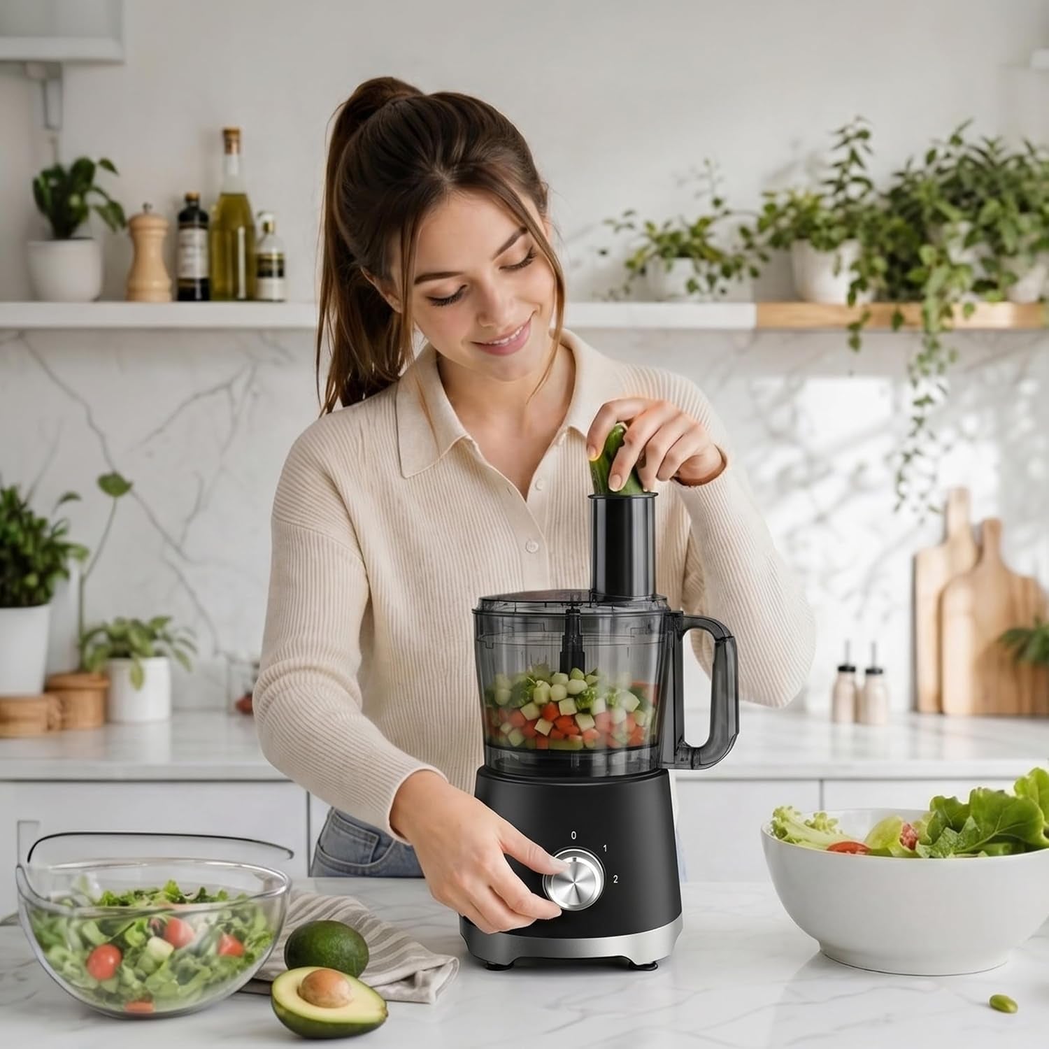 electric-food-processor-10-5-cup-multi-function-vegetable-chopper-with-french-fry-slicer-dough-mixer-easy-to-clean-secure-design-stainless-steel-for-vegetables-smoothie-fruit