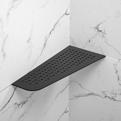 Corner Shower Shelf 12", 304 Stainless Steel Quadrilateral Shelf4