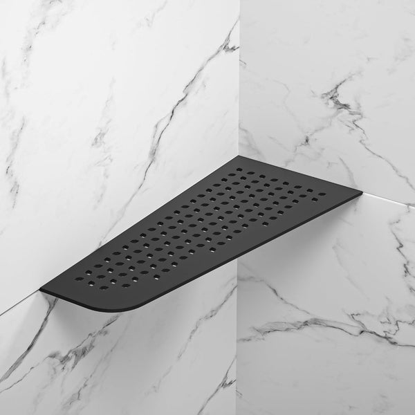 Corner Shower Shelf 12", 304 Stainless Steel Quadrilateral Shelf4