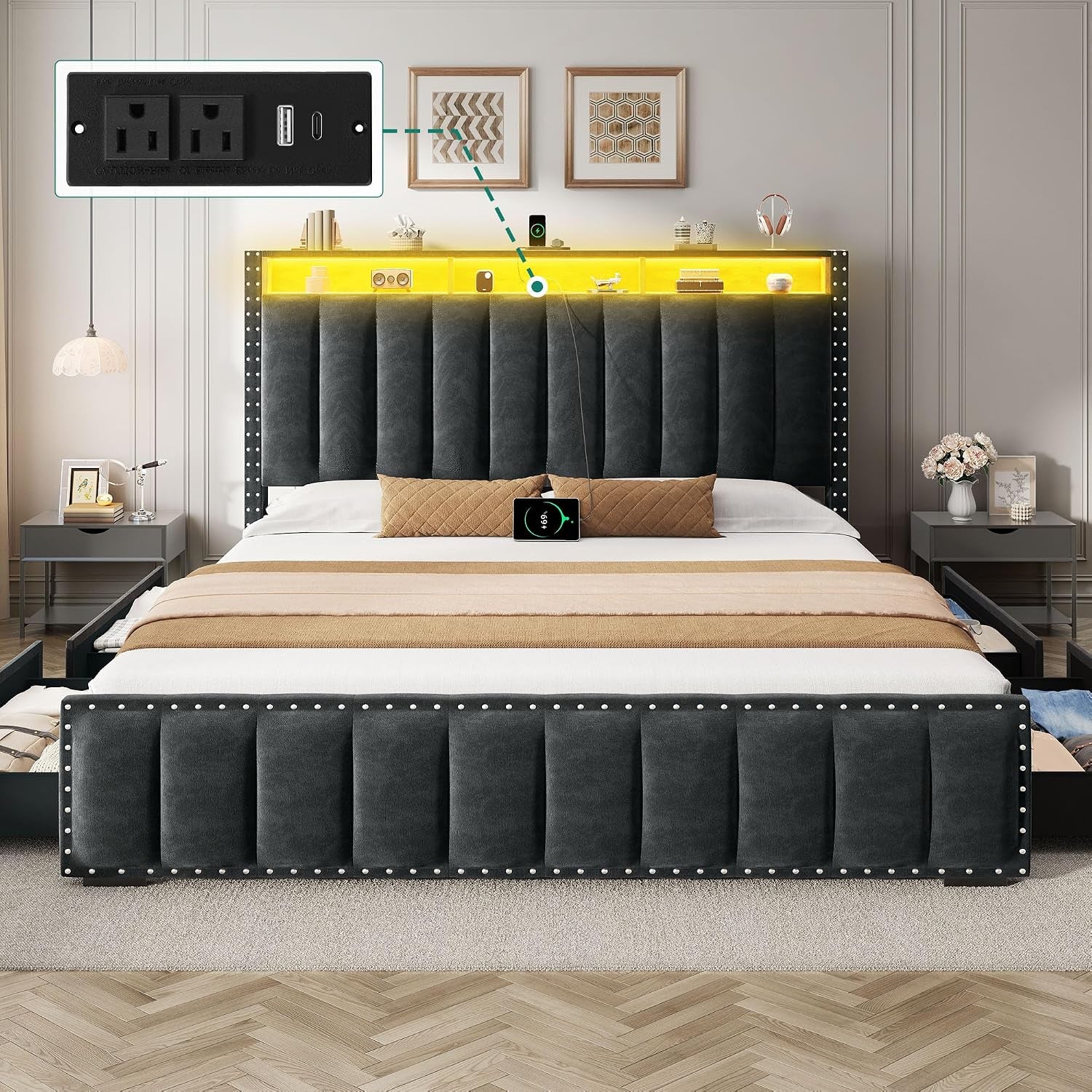 queen-size-bed-frame-with-4-storage-drawers-and-rgb-led-lights