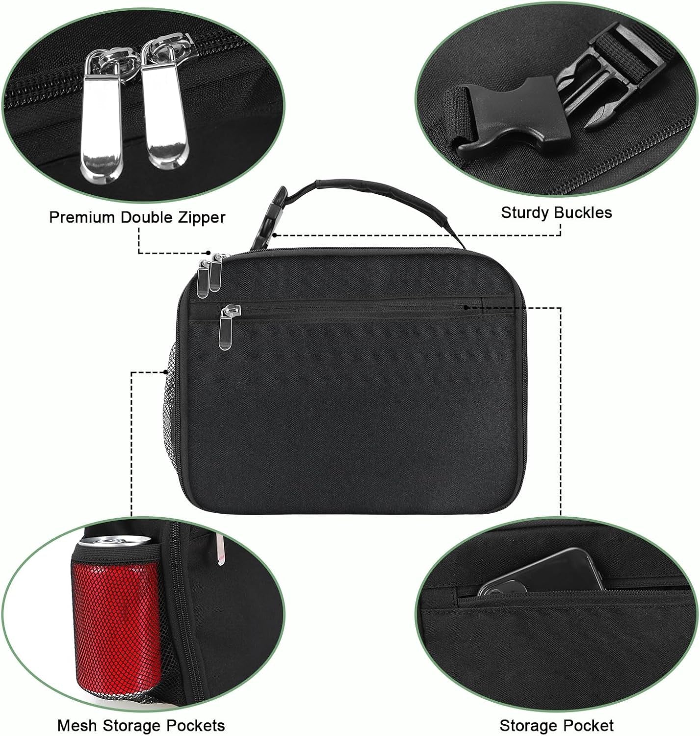 kids-lunch-box-for-boys-girls-lunch-bag-insulated-durable-lunchbox-children-lunch-tote-bag-for-school-black