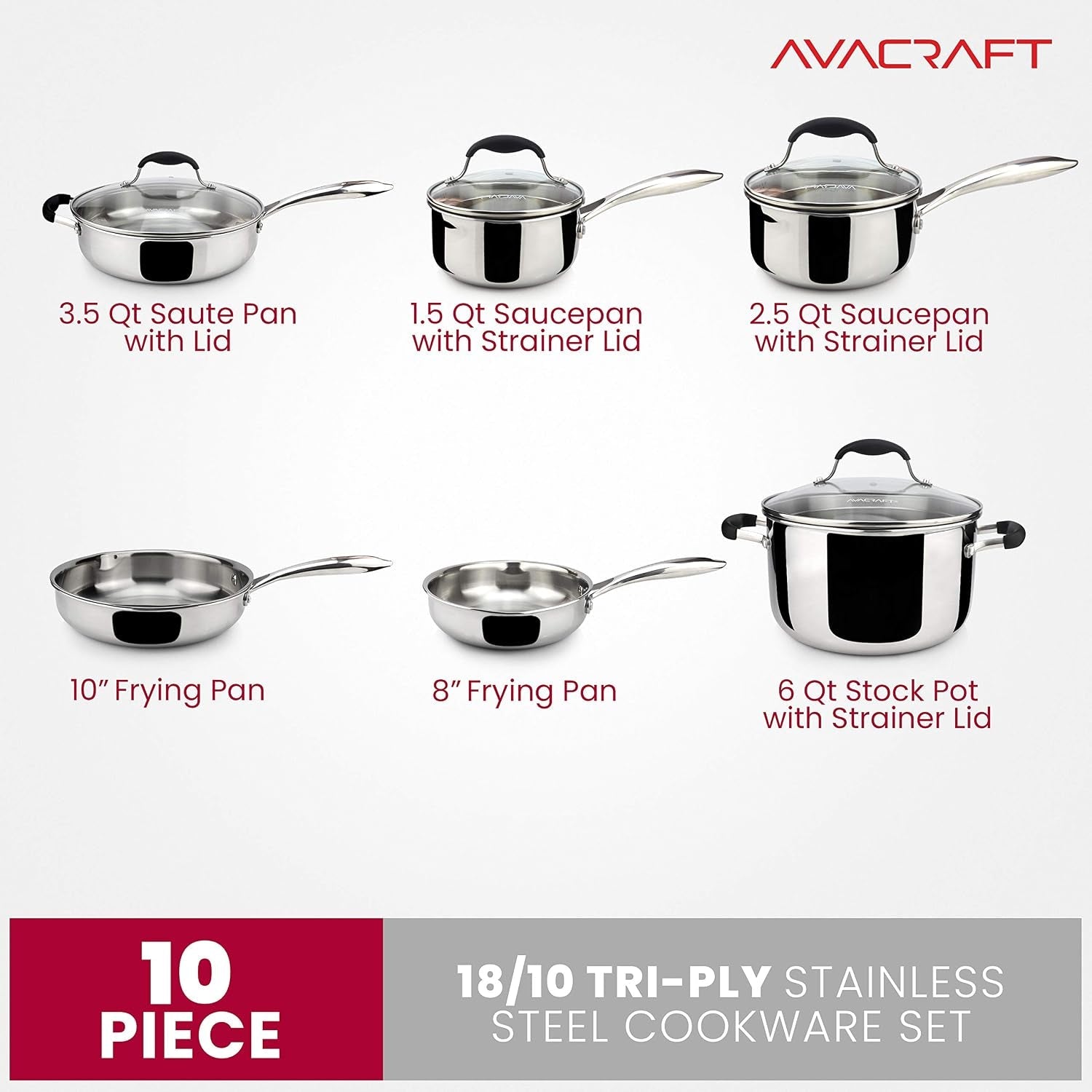 10-piece-18-10-stainless-steel-cookware-set-tri-ply-cookware-glass-strainer-lid-included-ergonomic-stay-cool-handles-dishwasher-safe