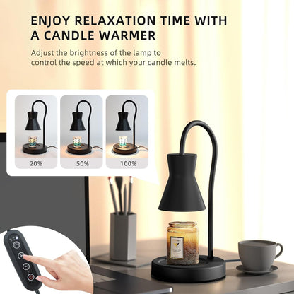 Candle Warmer Lamp with Timer Electric Candles Light Birthday Gifts4