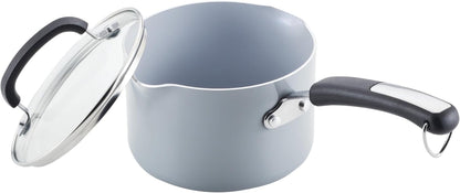 Ecoadvantage Ceramic Nonstick Cookware/Pots and Pans Set, 13 Piece - Gray14