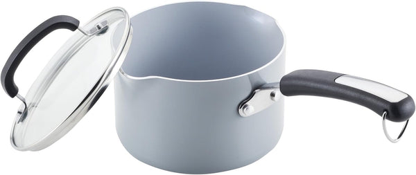 Ecoadvantage Ceramic Nonstick Cookware/Pots and Pans Set, 13 Piece - Gray14