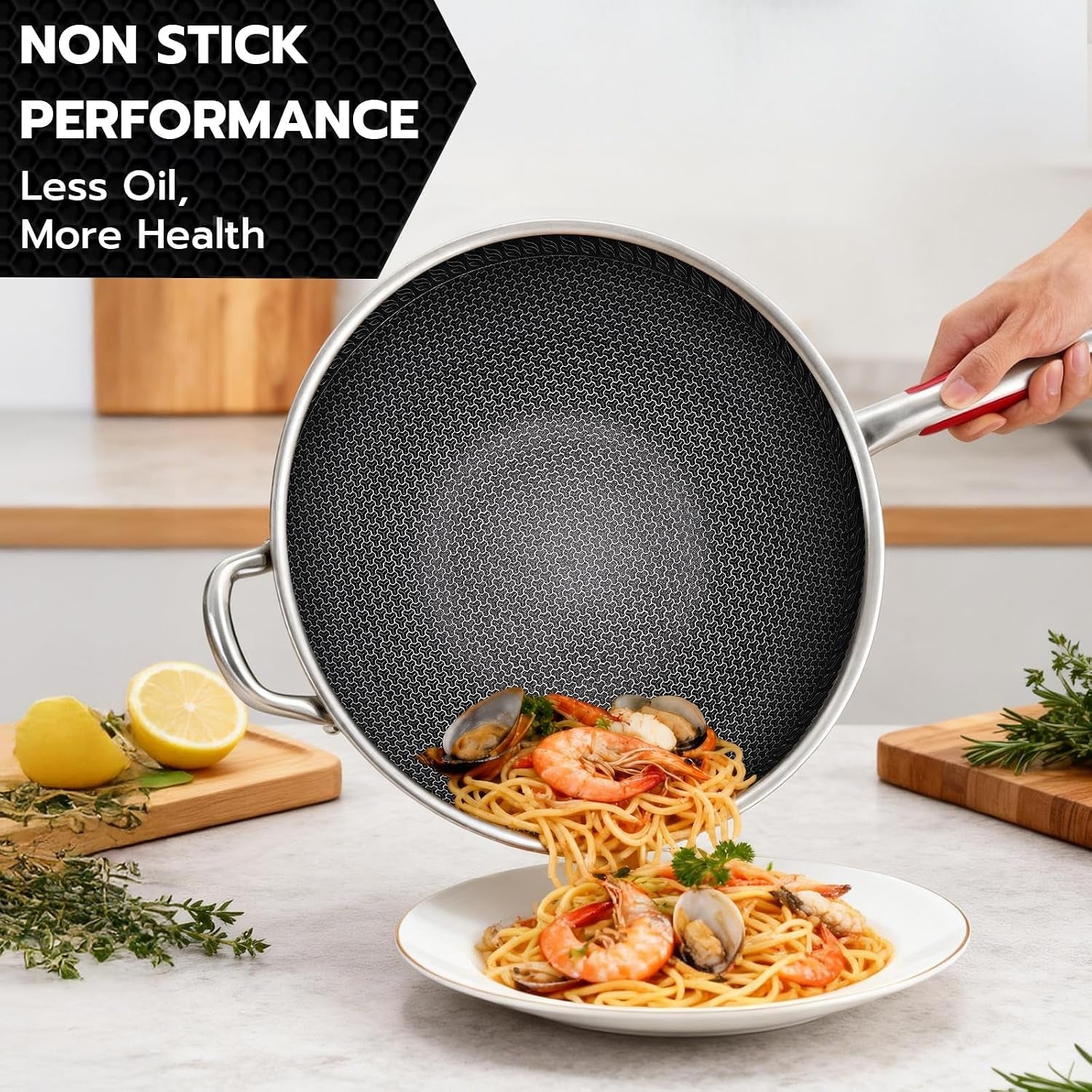 14-inch-stainless-steel-wok-pan-with-glass-lid-tri-ply-nonstick-wok-stir-fry-pan-pfoa-free-uncoated-cookware-for-all-cooktops-induction-compatible-flat-bottom