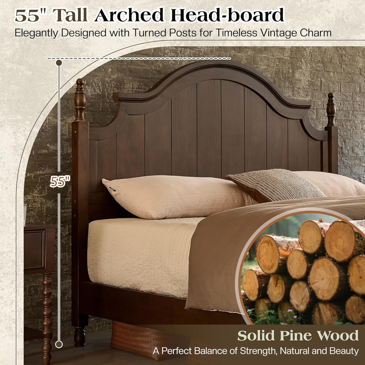 queen-size-solid-wood-poster-bed-55-arched-headboard-dark-walnut