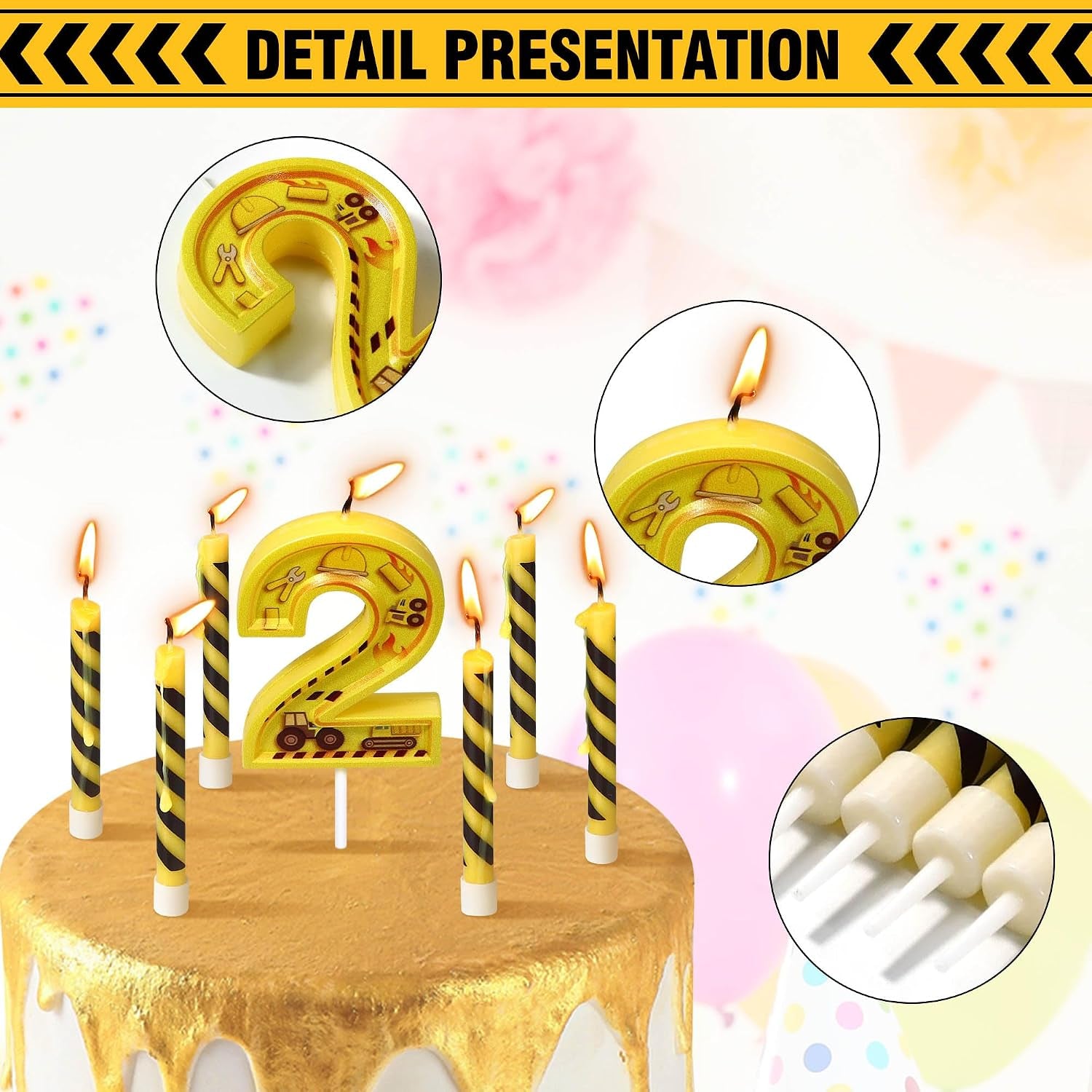 number-2-construction-birthday-candles-17-pcs-construction-cake-toppers