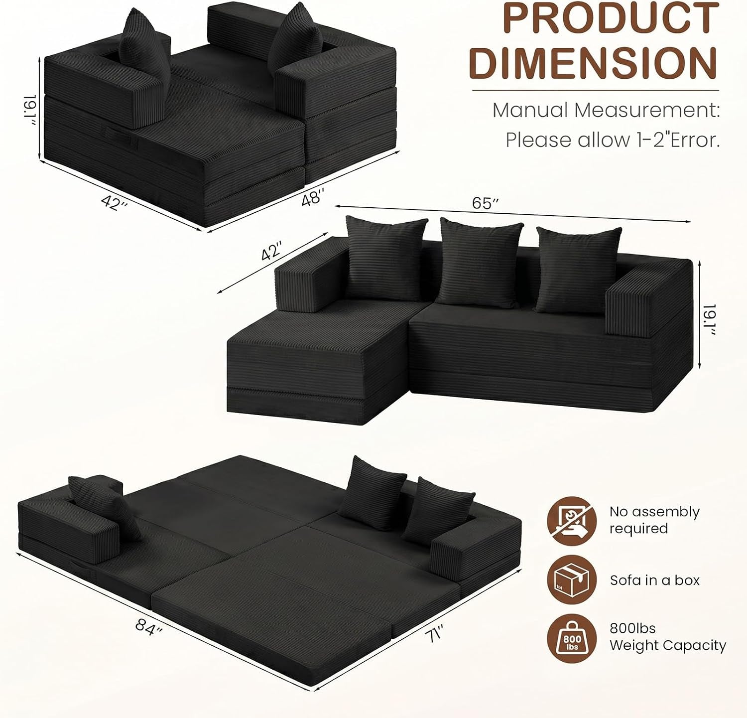 boneless-couch-l-shaped-couch-with-chaise-5-in-1-comfy-corduroy-fluffy-sofas-mini-flexible-module-combination-compact-room-couch-no-assembly-black