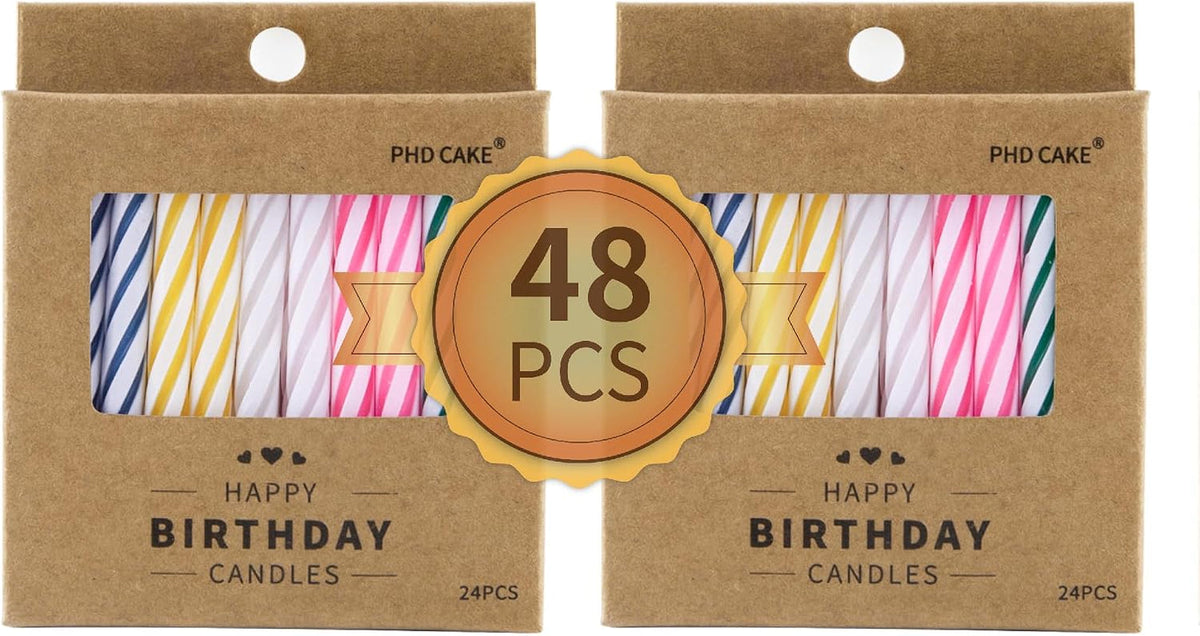 48-count-multicolored-birthday-candles-spiral-candles-cupcake-candles-party-celebration