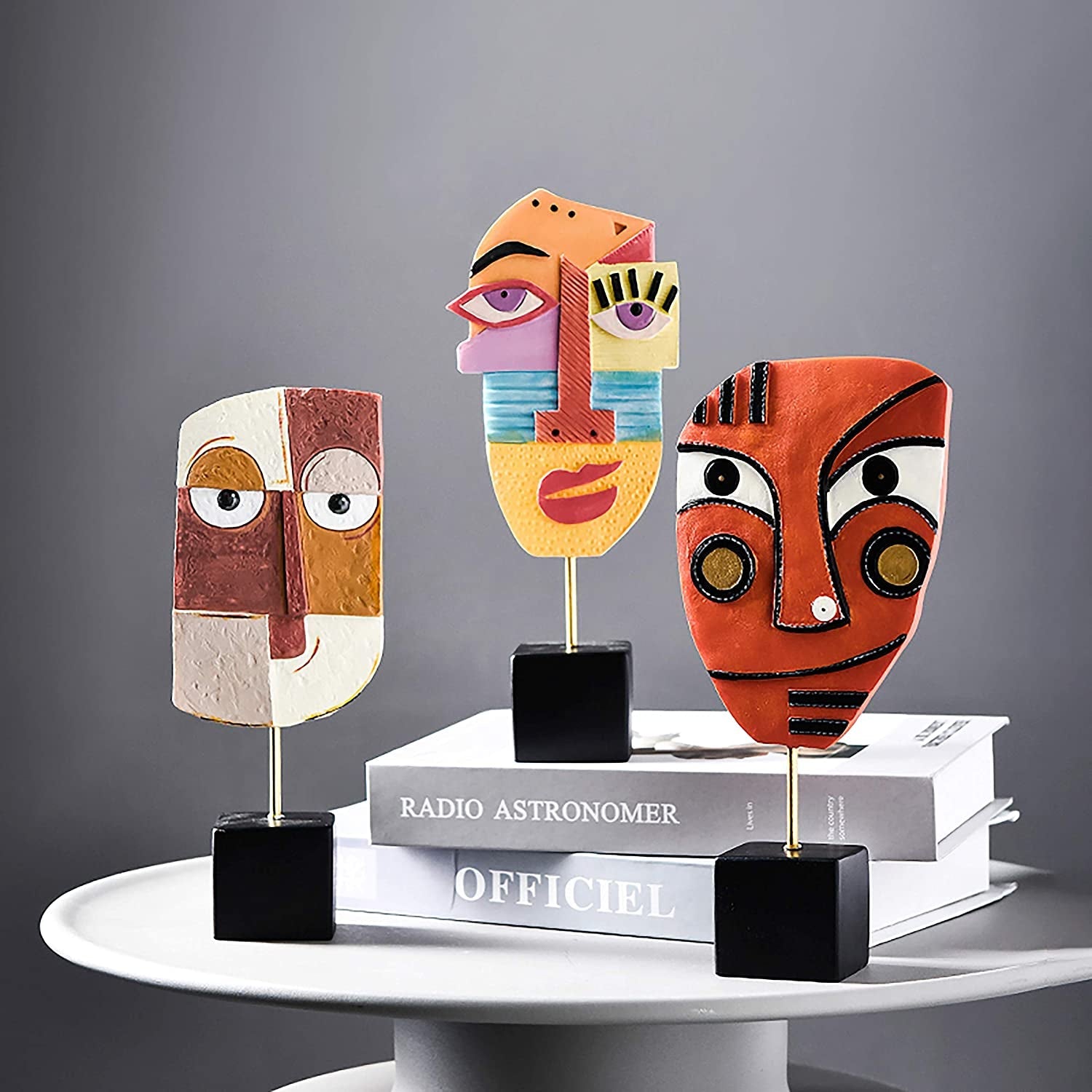 wink-handcrafted-statues-resin-abstract-sculpture-for-home-decor-modern-african-art-tribal-figurines-decorations-items-accents-influencer-picks-for-bookshelf-tv-stand-living-room-nightstand