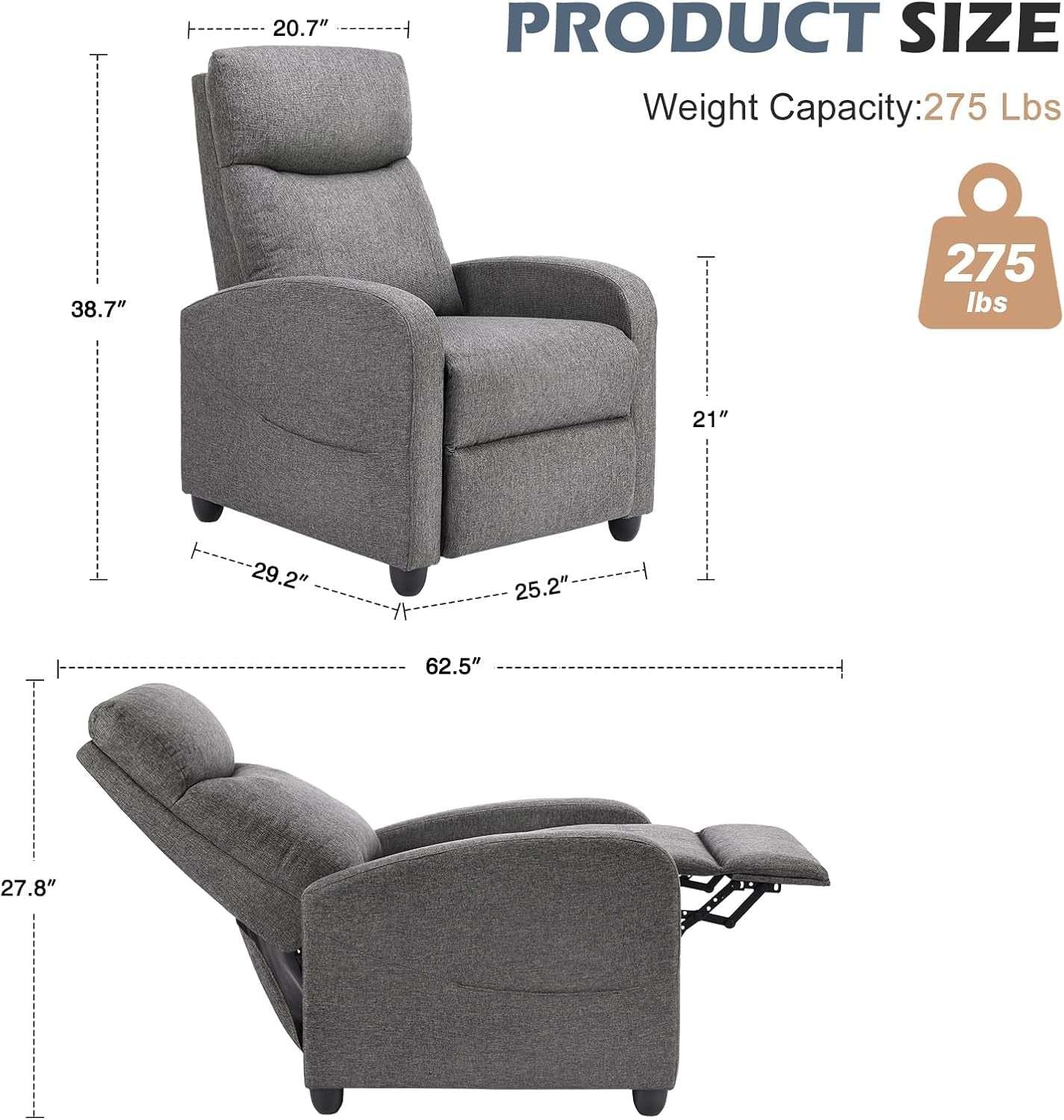massage-recliner-chair-for-adults-adjustable-home-theater-seating-with-lumbar-support-for-living-room-modern-fabric-reclining-for-small-space-grey