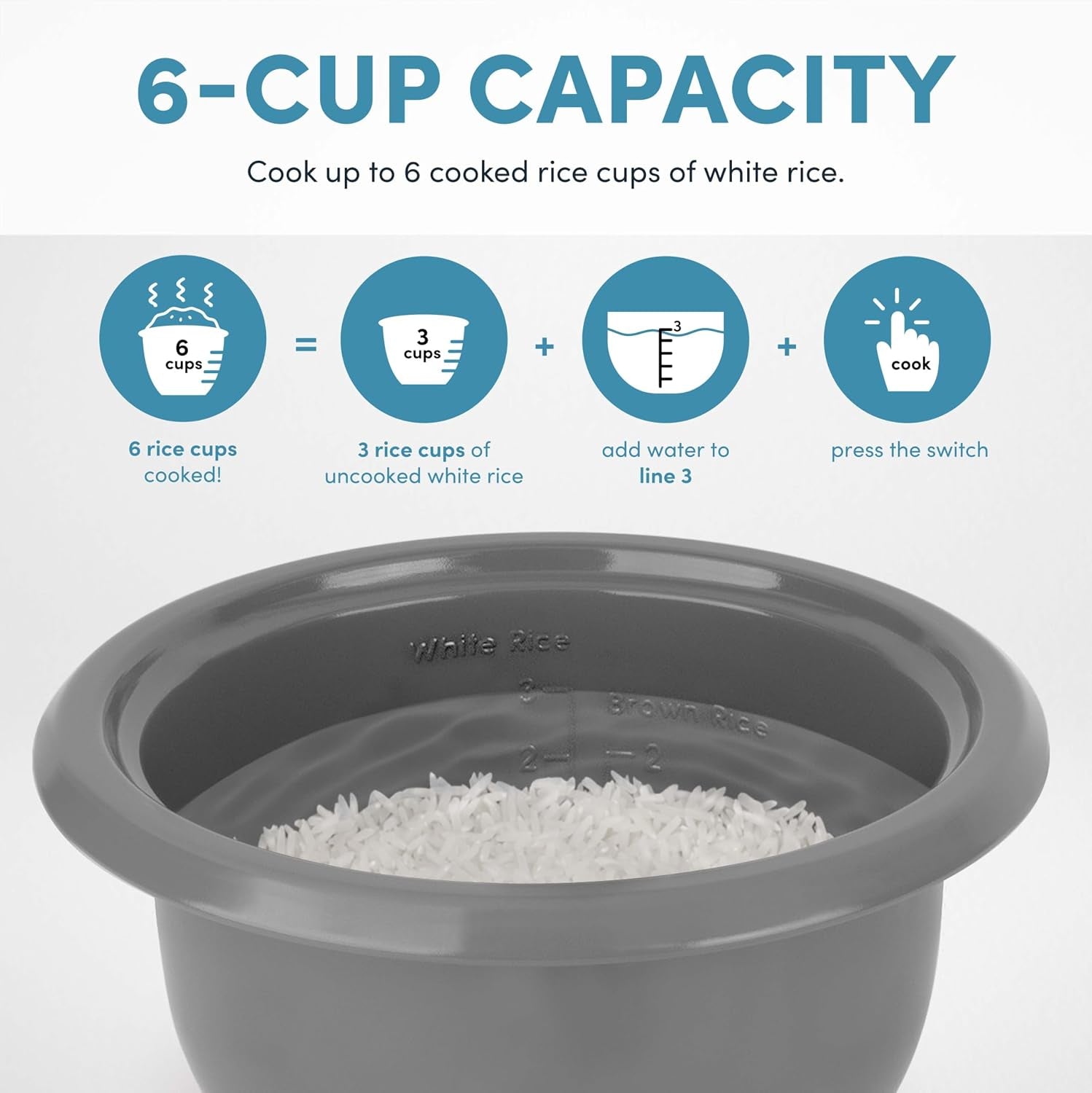 rice-cooker-3-cup-uncooked-6-cup-cooked-small-rice-cooker-oatmeal-cooker-soup-maker-auto-keep-warm-1-5-qt-white-arc-393ng